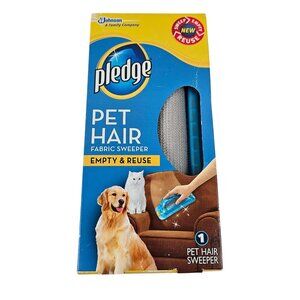 Pledge Pet Hair Fabric Sweeper SC Johnson Discontinued NIB Multi Use Sealed